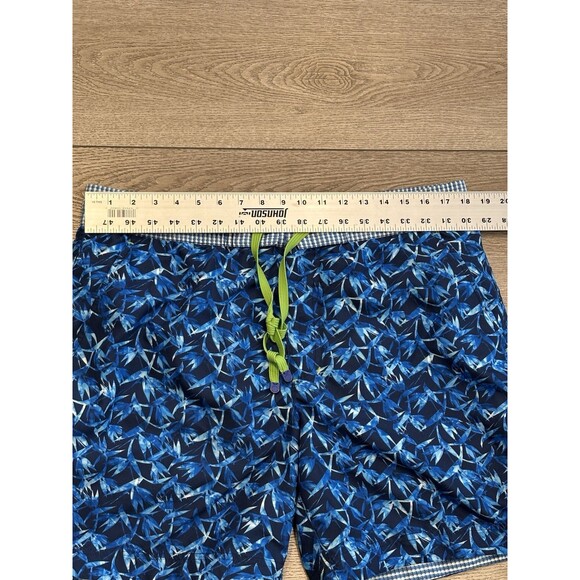 Robert Graham Board Shorts Swim Trunks Men's 36 Mesh Lined Blue Colorful - Picture 4 of 6
